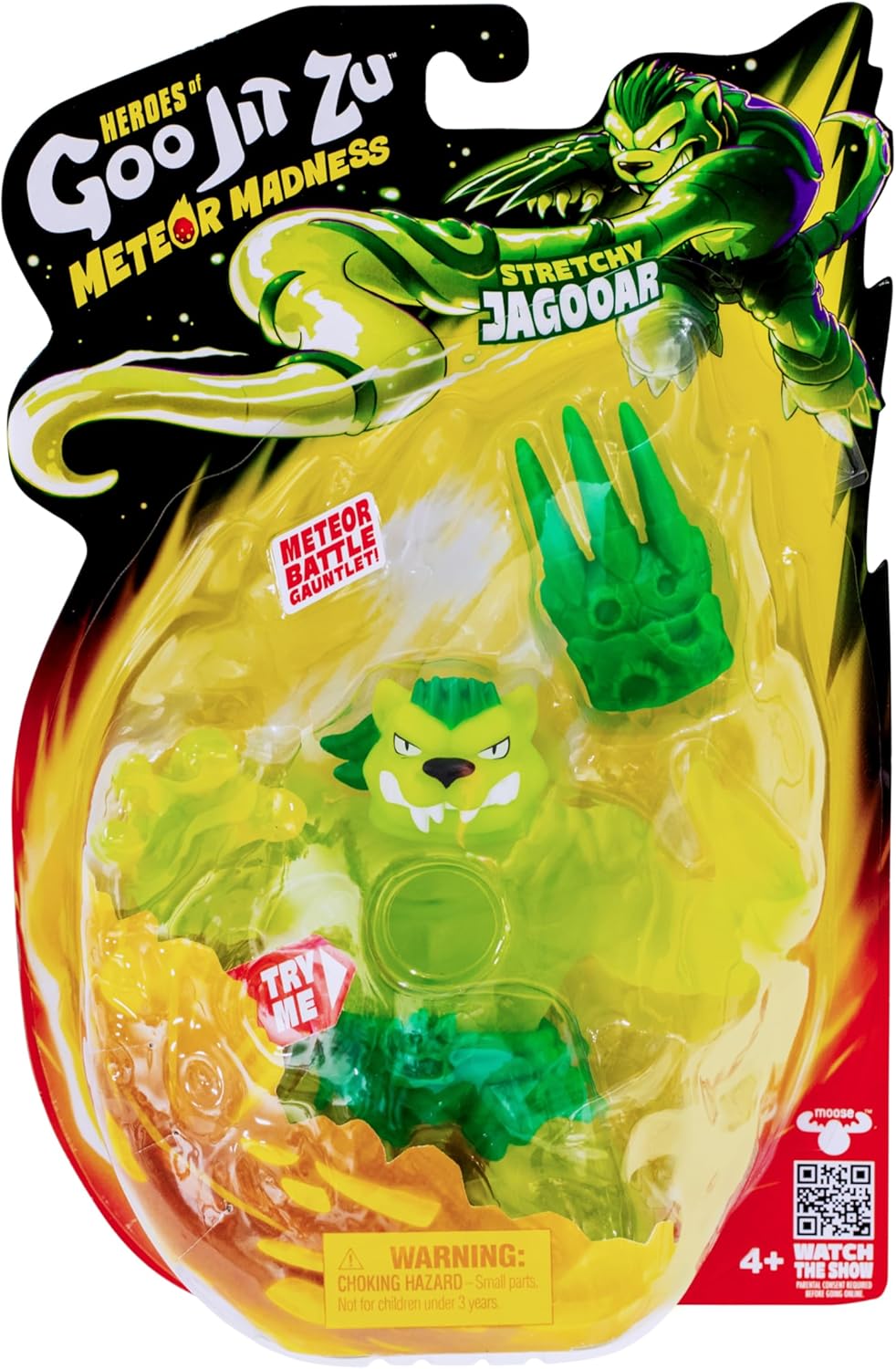 Heroes of Goo Jit Zu Meteor Madness Stretchy Jagooar Action Figure