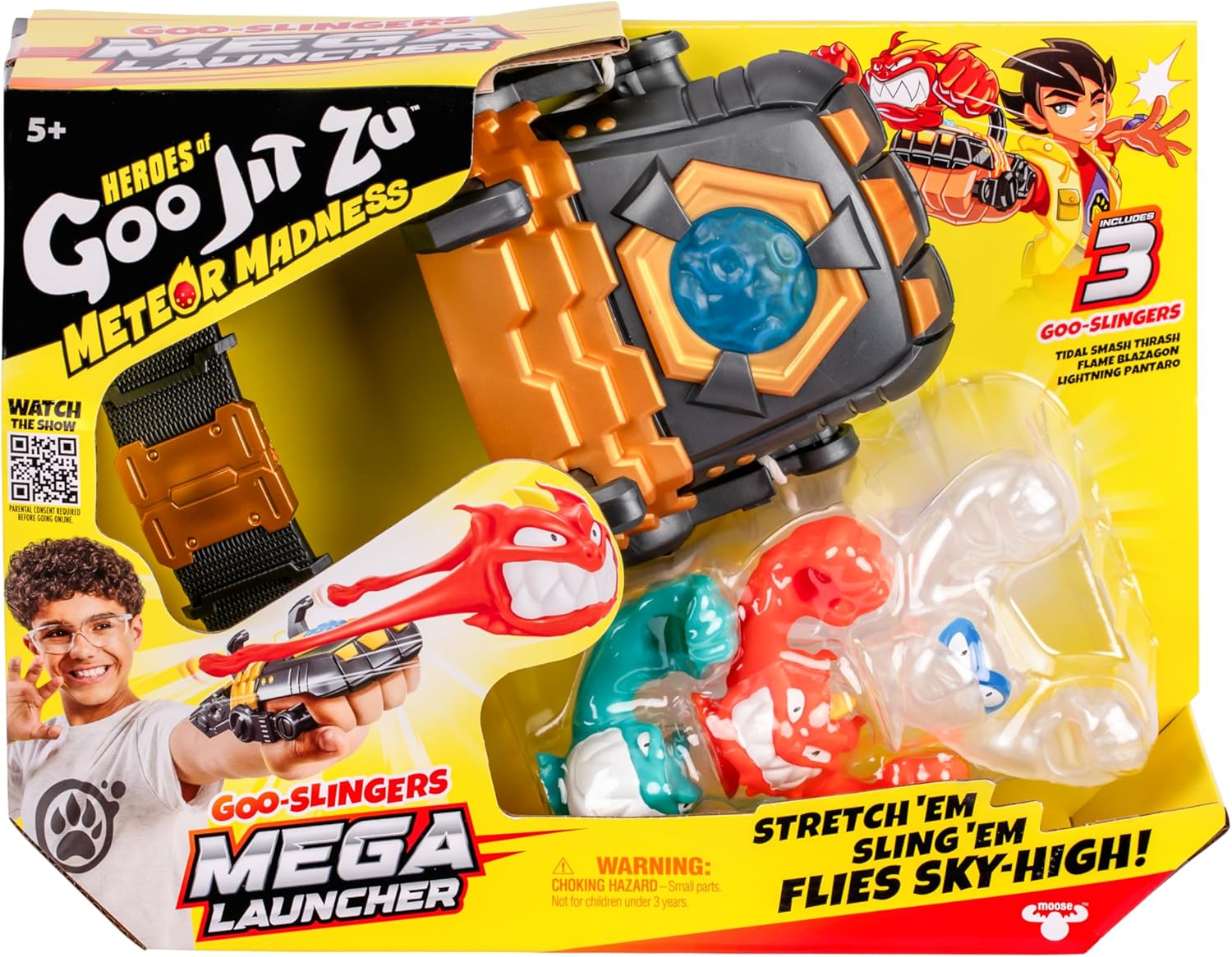 Heroes of Goo Jit Zu Meteor Madness Goo-Slingers Mega Launcher | eBay