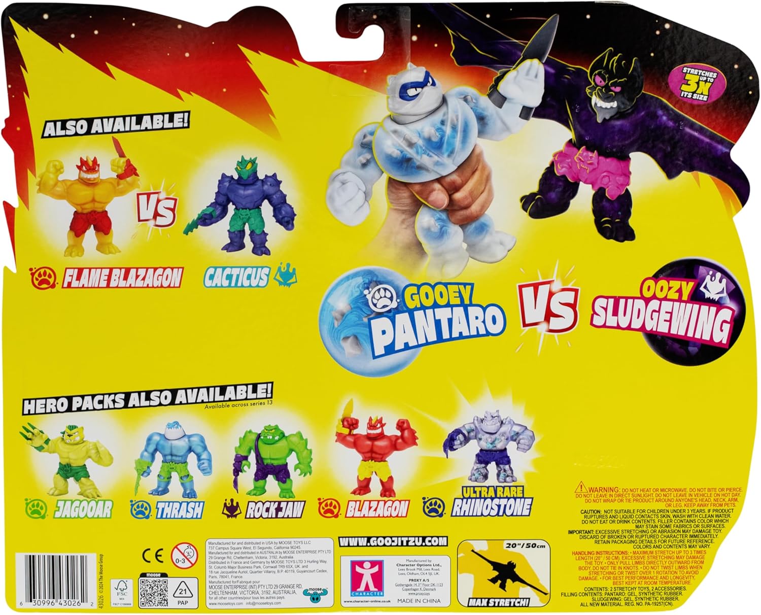Heroes of Goo Jit Zu Meteor Madness Verus Pack, Pantaro Versus