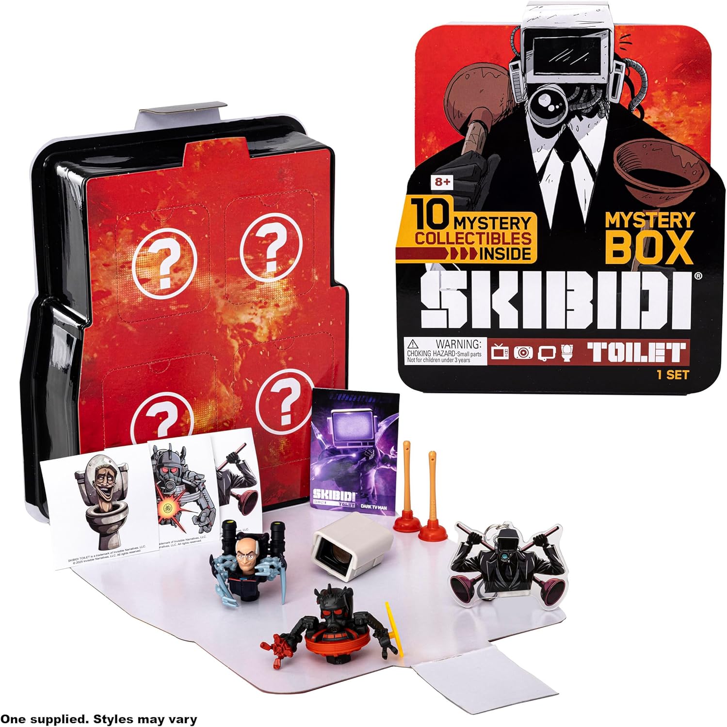 SKIBIDIトイレジャイアントミステリーサプライズ戦利品ボックス Amazon