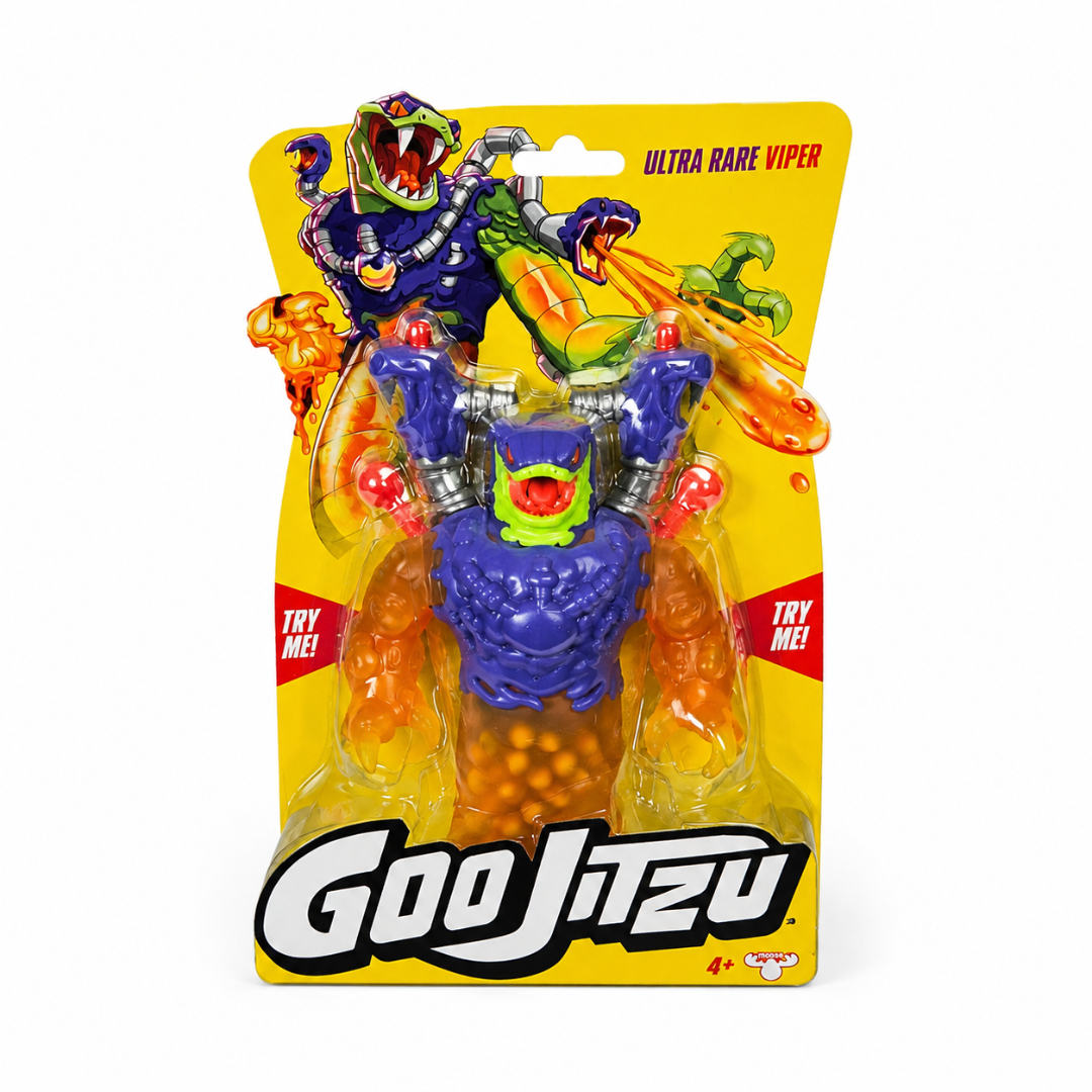 Goo Jit Zu Ultra Rare Viper Action Figure Stretchy Squishy Toy | eBay