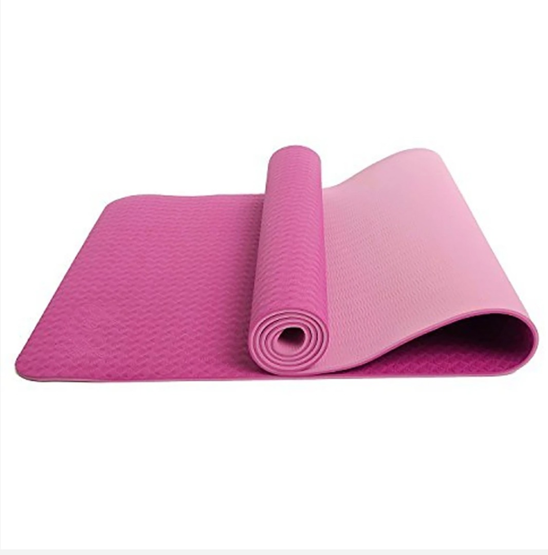 Ecofriendly TPE yoga mat'sThick Exercise Fitness Physio Pilates Gym