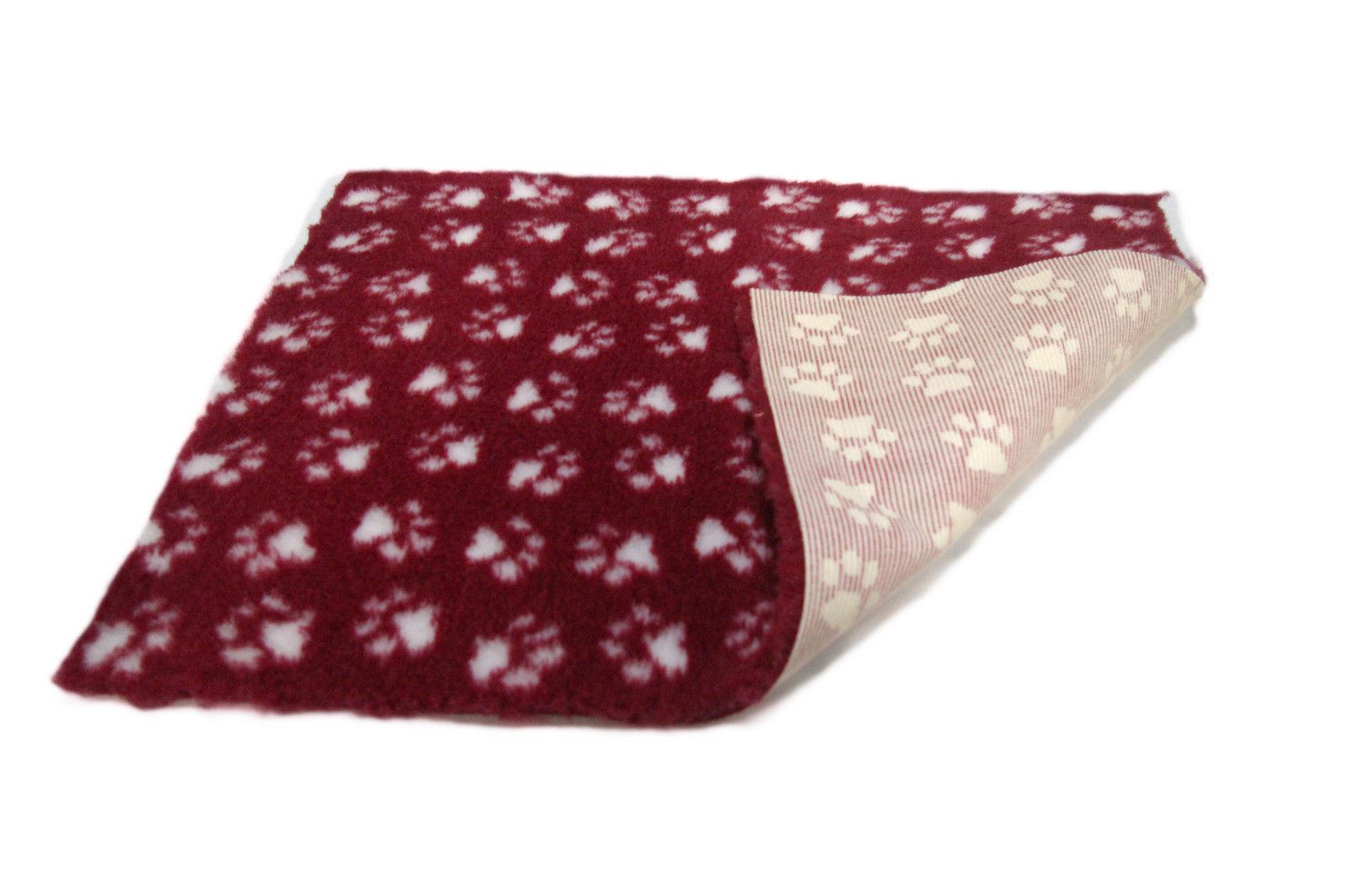 Lettino per veterinario Heather/White Zampe ANTISCIVOLO ROTOLO IN PILE BIANCHERIA DA LETTO...
