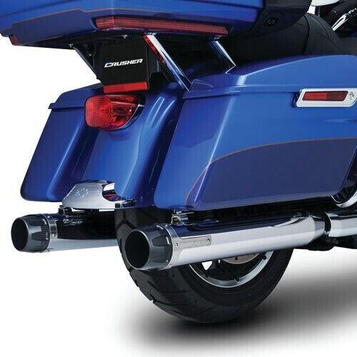 Harley-Davidson M8 Touring Auspuff Slip-On Schalldämpfer Crusher Kuryakyn 635 - Bild 1 von 12