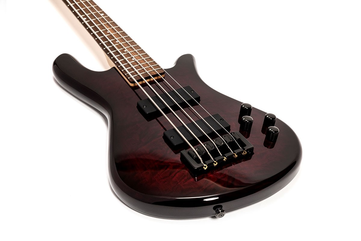 Spector Bass Guitar Legend 5 Classic Black Cherry Gloss | eBay UK