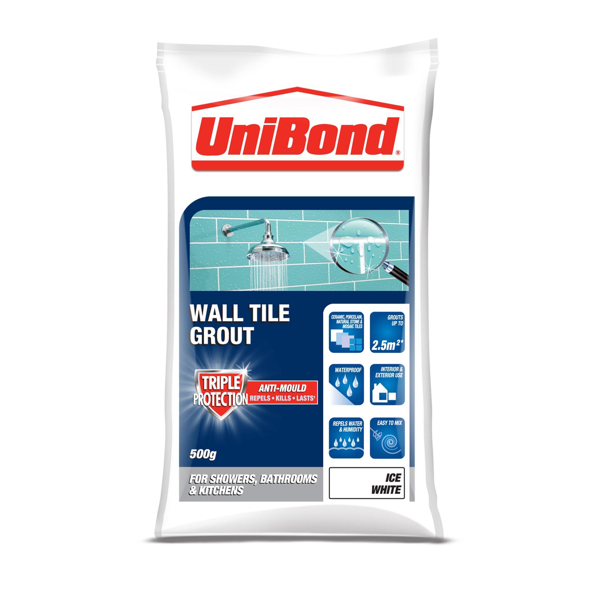 UniBond Kitchen Bathroom Triple Protect AntiMould Wall Tile Grout