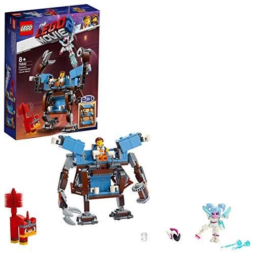 LEGO MOVIE 2 70842 Emmet's Triple-Decker Couch Mech 2-in-1 Set with Sweet Mayhem Mini Doll and Rampage Unikitty Figure