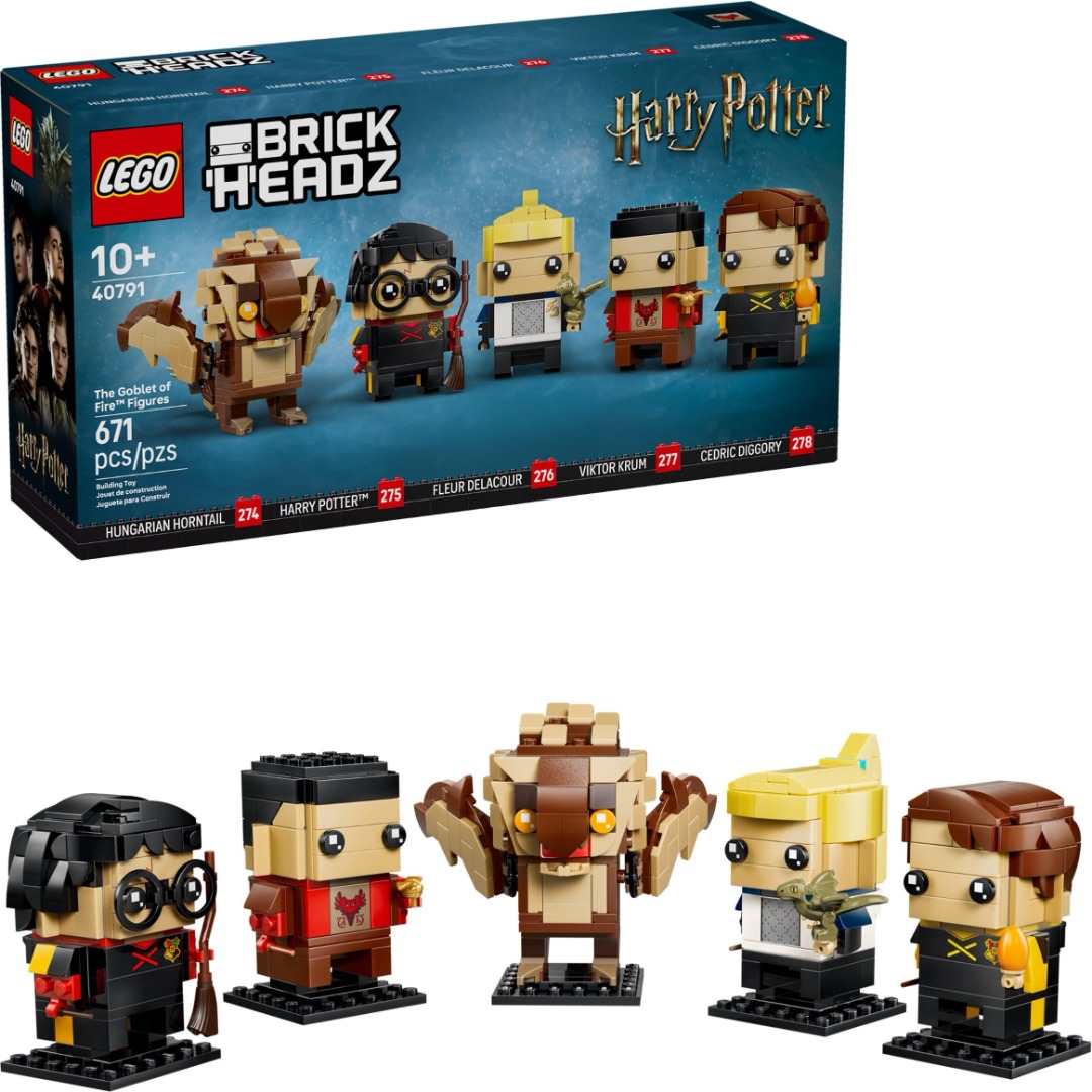 LEGO Harry Potter Brickheadz The Goblet of Fire Figures - 40791