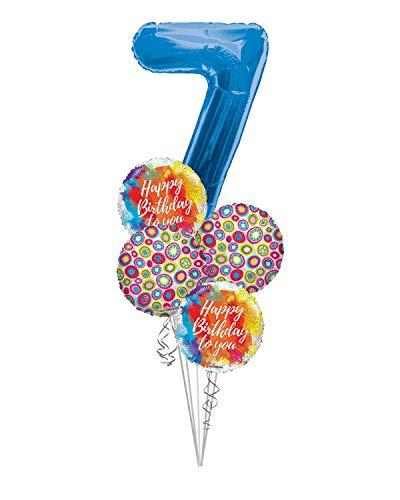 Ramo de globo Feliz cumpleaños (5 globos), 1 - Imagen 7 de 10