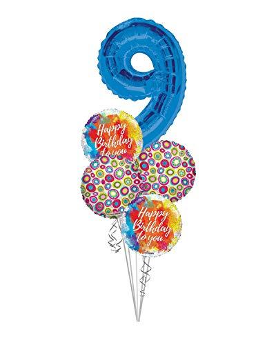 Ramo de globo Feliz cumpleaños (5 globos), 1 - Imagen 9 de 10