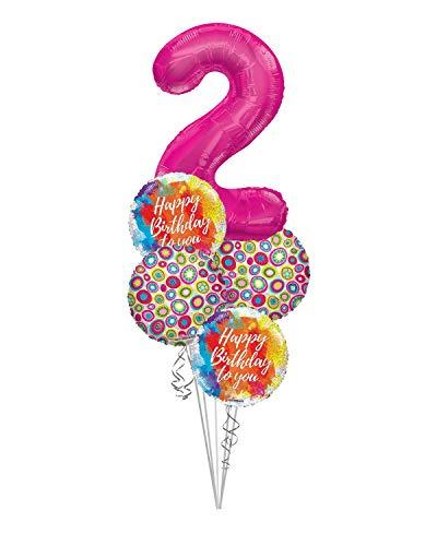 Ramo Globo Feliz Cumpleaños Feliz Cumpleaños (5 Globos), 1 - Imagen 3 de 10