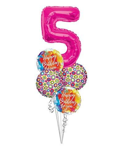 Ramo Globo Feliz Cumpleaños Feliz Cumpleaños (5 Globos), 1 - Imagen 5 de 10