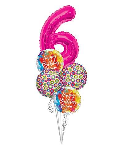 Ramo Globo Feliz Cumpleaños Feliz Cumpleaños (5 Globos), 1 - Imagen 6 de 10