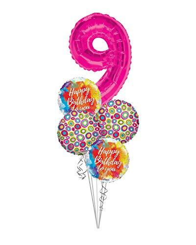 Ramo Globo Feliz Cumpleaños Feliz Cumpleaños (5 Globos), 1 - Imagen 9 de 10