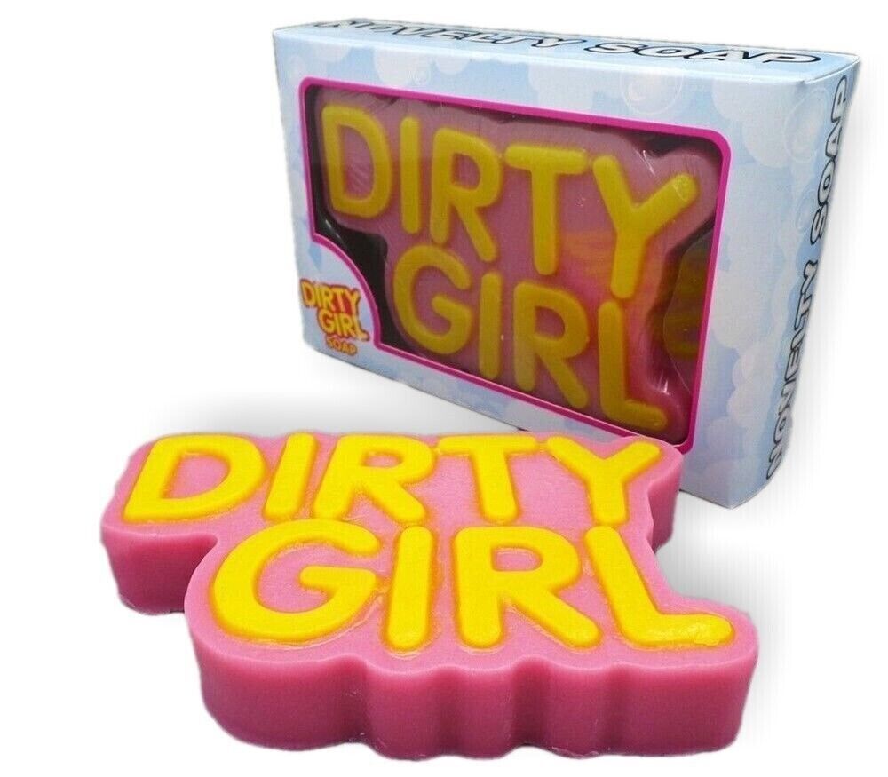 DIRTY BOY or DIRTY GIRL NOVELTY BATH SOAP Wash Away The Deeds Of The Day New - Picture 14 of 23