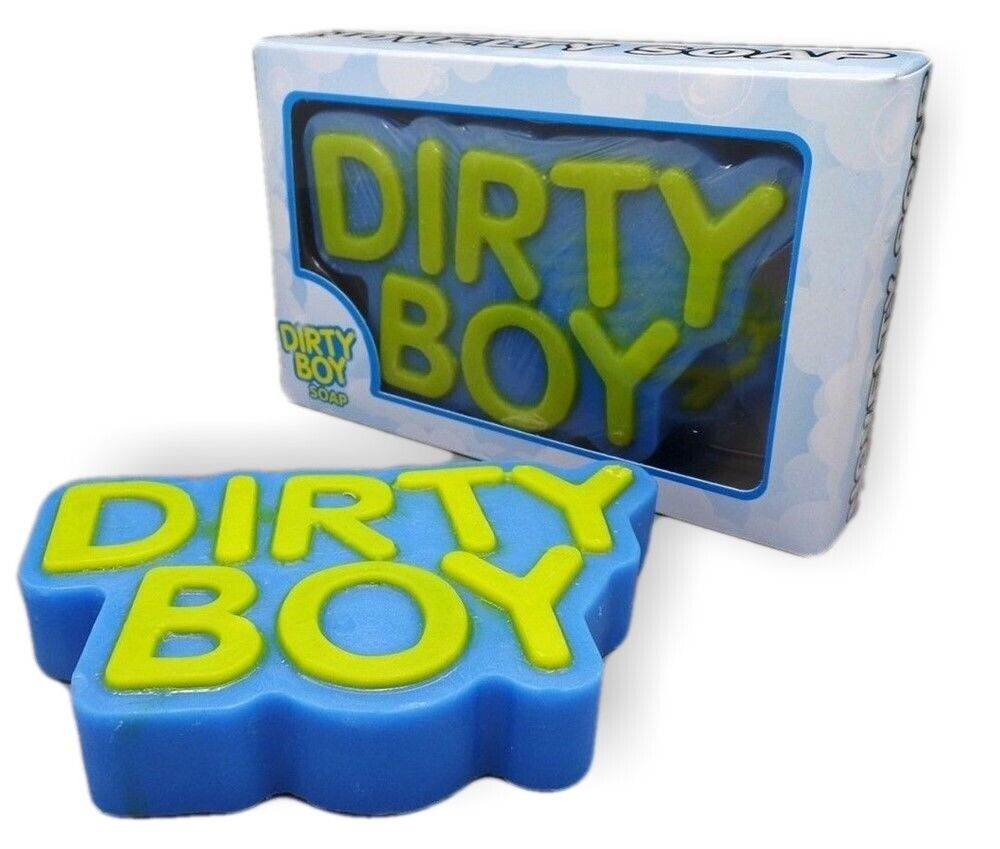 DIRTY BOY or DIRTY GIRL NOVELTY BATH SOAP Wash Away The Deeds Of The Day New - Picture 21 of 23