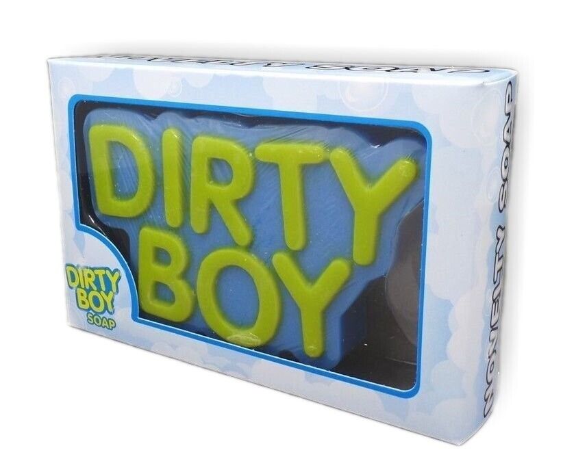 DIRTY BOY or DIRTY GIRL NOVELTY BATH SOAP Wash Away The Deeds Of The Day New - Picture 19 of 23