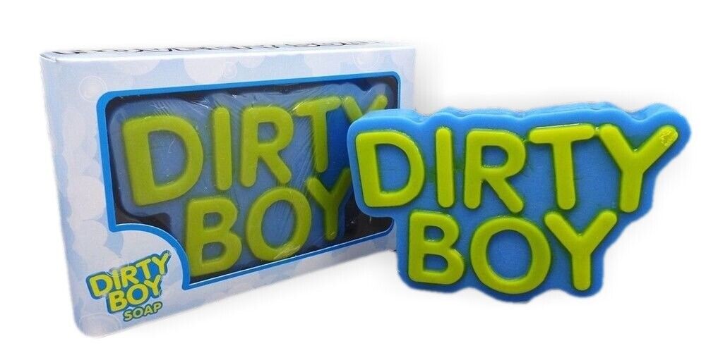 DIRTY BOY or DIRTY GIRL NOVELTY BATH SOAP Wash Away The Deeds Of The Day New - Picture 20 of 23