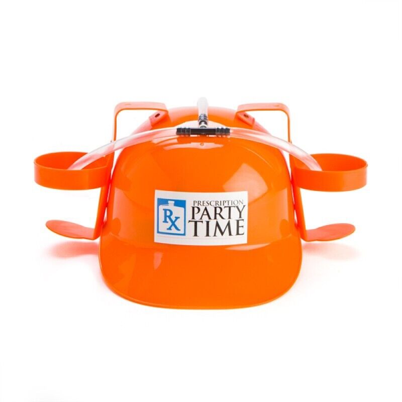 Drinking Hat Beer Helmet - Holds 2 Cans So You Can Hold 2 More! Brand New - Picture 49 of 97