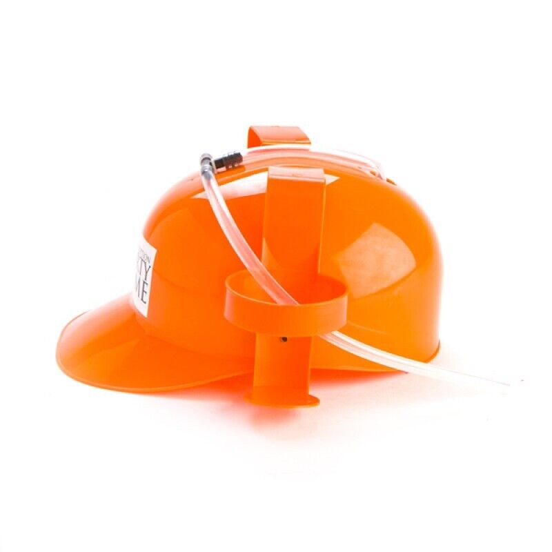 Drinking Hat Beer Helmet - Holds 2 Cans So You Can Hold 2 More! Brand New - Picture 53 of 97