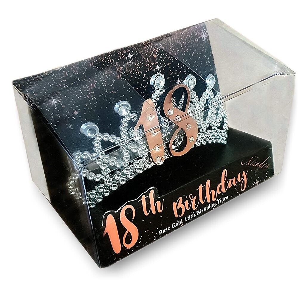 Birthday DIAMANTE COMB TIARAS 18, 21, 30, 40, 50 Brand New - Picture 16 of 59
