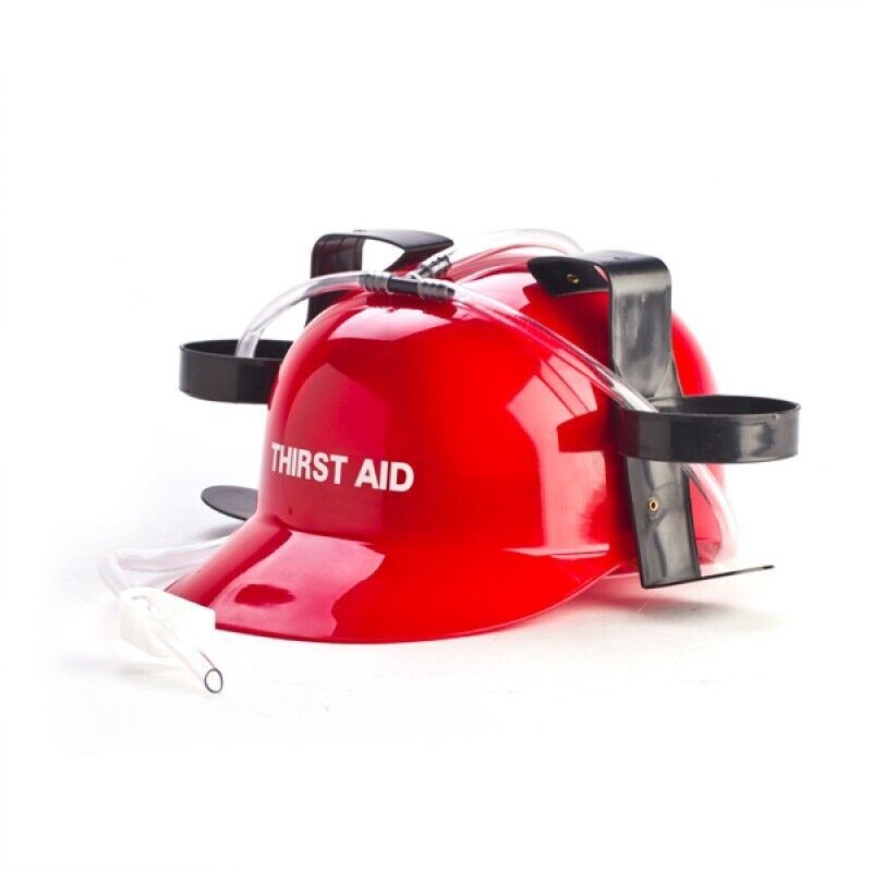Drinking Hat Beer Helmet - Holds 2 Cans So You Can Hold 2 More! Brand New - Picture 64 of 97