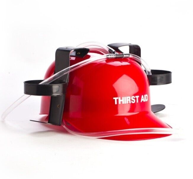 Drinking Hat Beer Helmet - Holds 2 Cans So You Can Hold 2 More! Brand New - Picture 60 of 97