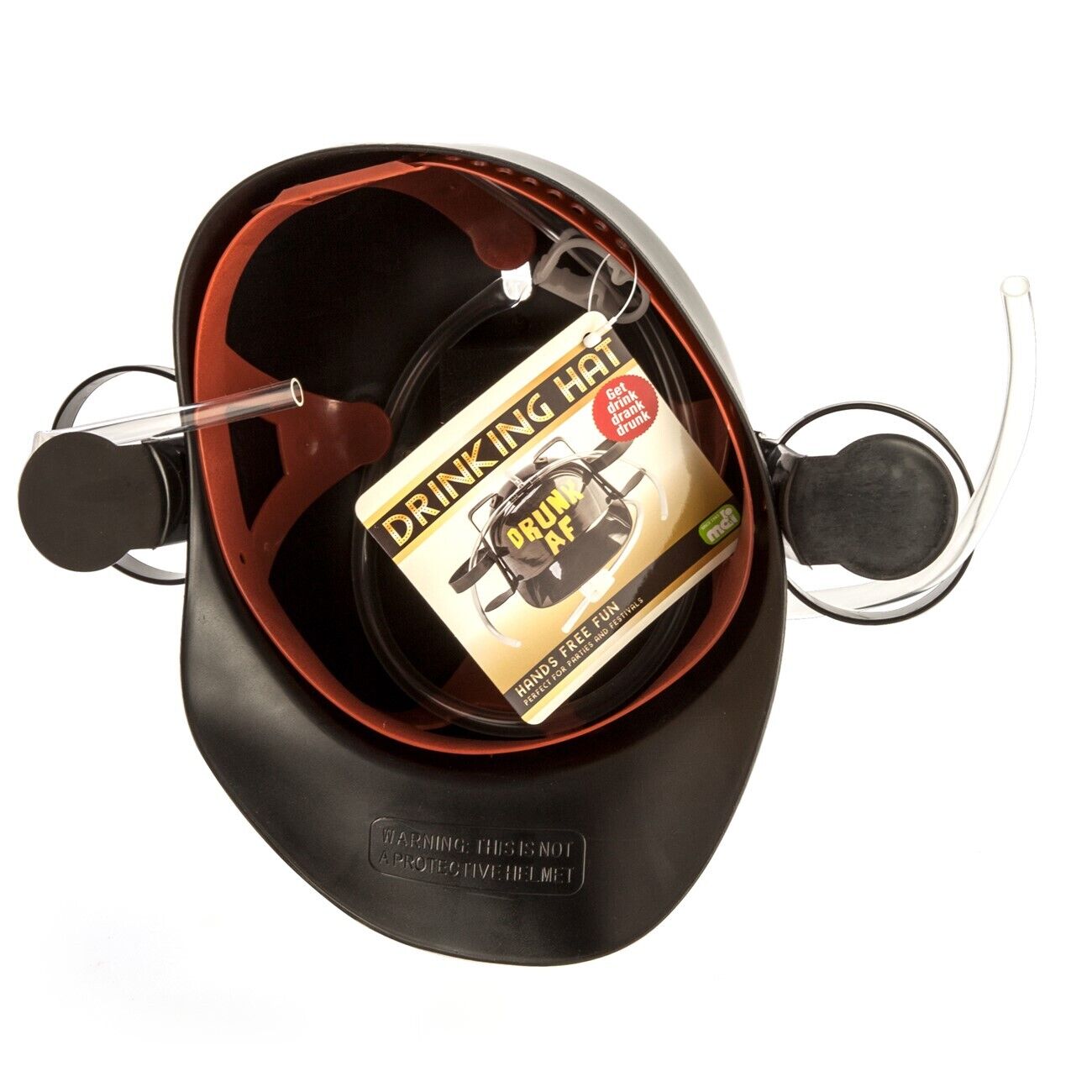 Drinking Hat Beer Helmet - Holds 2 Cans So You Can Hold 2 More! Brand New - Picture 94 of 97