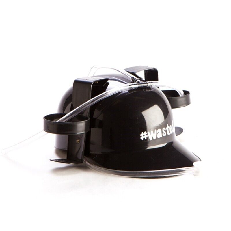 Drinking Hat Beer Helmet - Holds 2 Cans So You Can Hold 2 More! Brand New - Picture 84 of 97