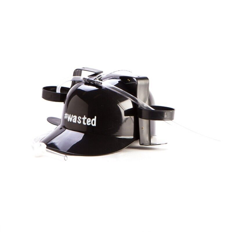 Drinking Hat Beer Helmet - Holds 2 Cans So You Can Hold 2 More! Brand New - Picture 82 of 97