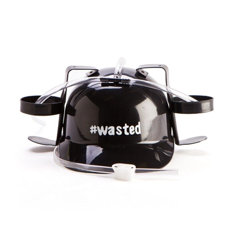 Drinking Hat Beer Helmet - Holds 2 Cans So You Can Hold 2 More! Brand New - Picture 79 of 97