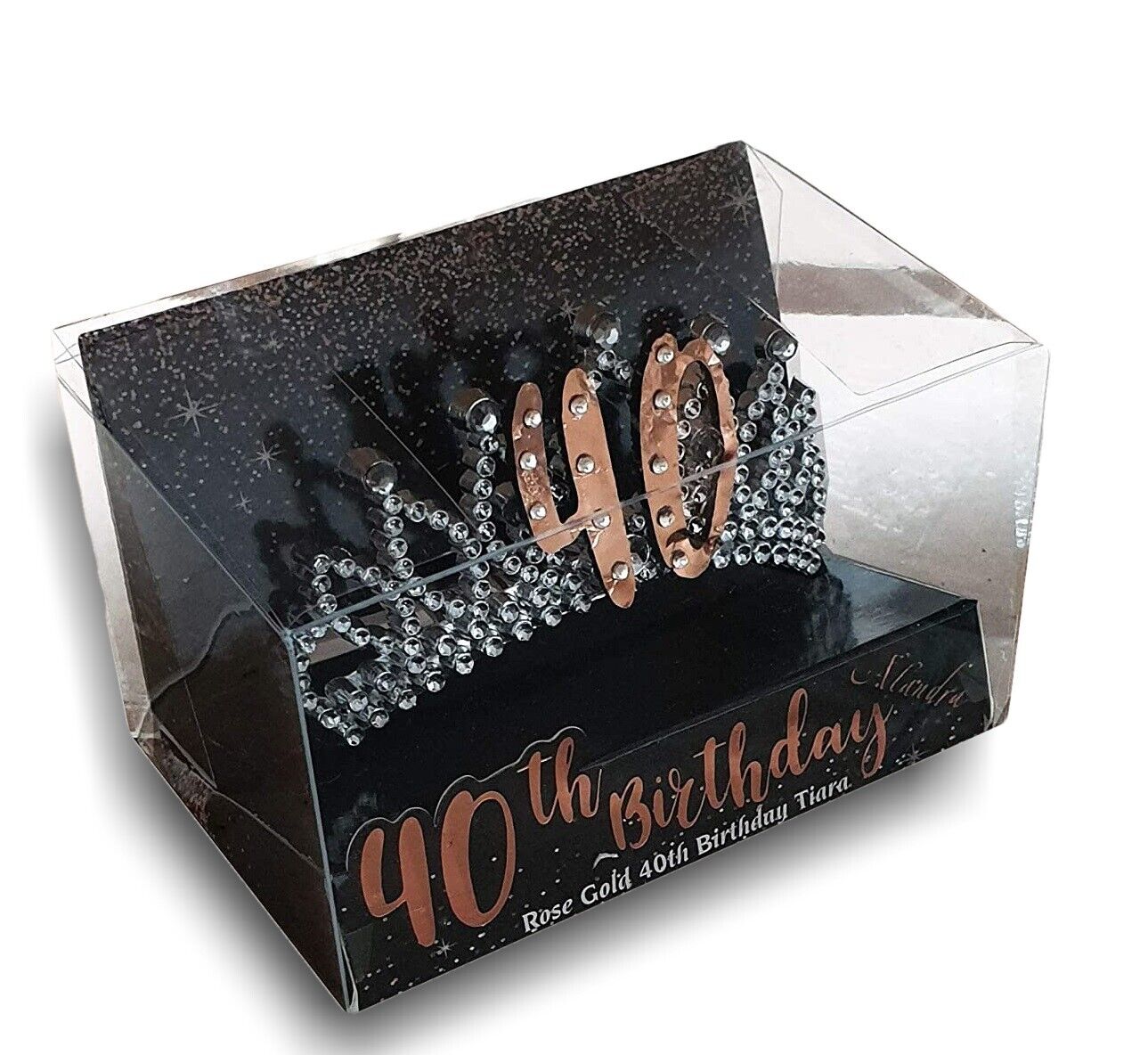 Birthday DIAMANTE COMB TIARAS 18, 21, 30, 40, 50 Brand New - Picture 40 of 59