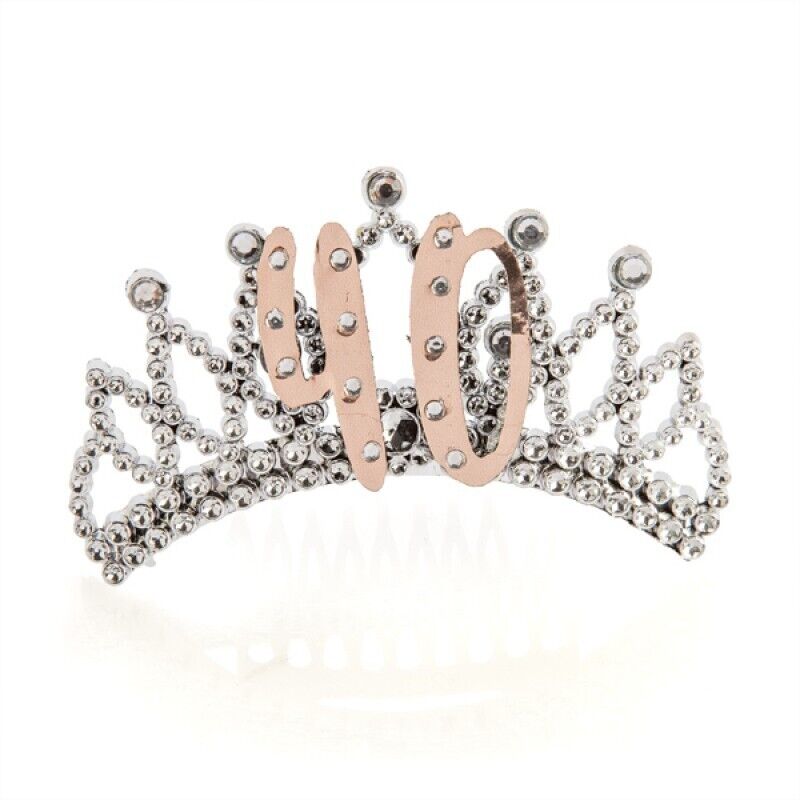 Birthday DIAMANTE COMB TIARAS 18, 21, 30, 40, 50 Brand New - Picture 38 of 59