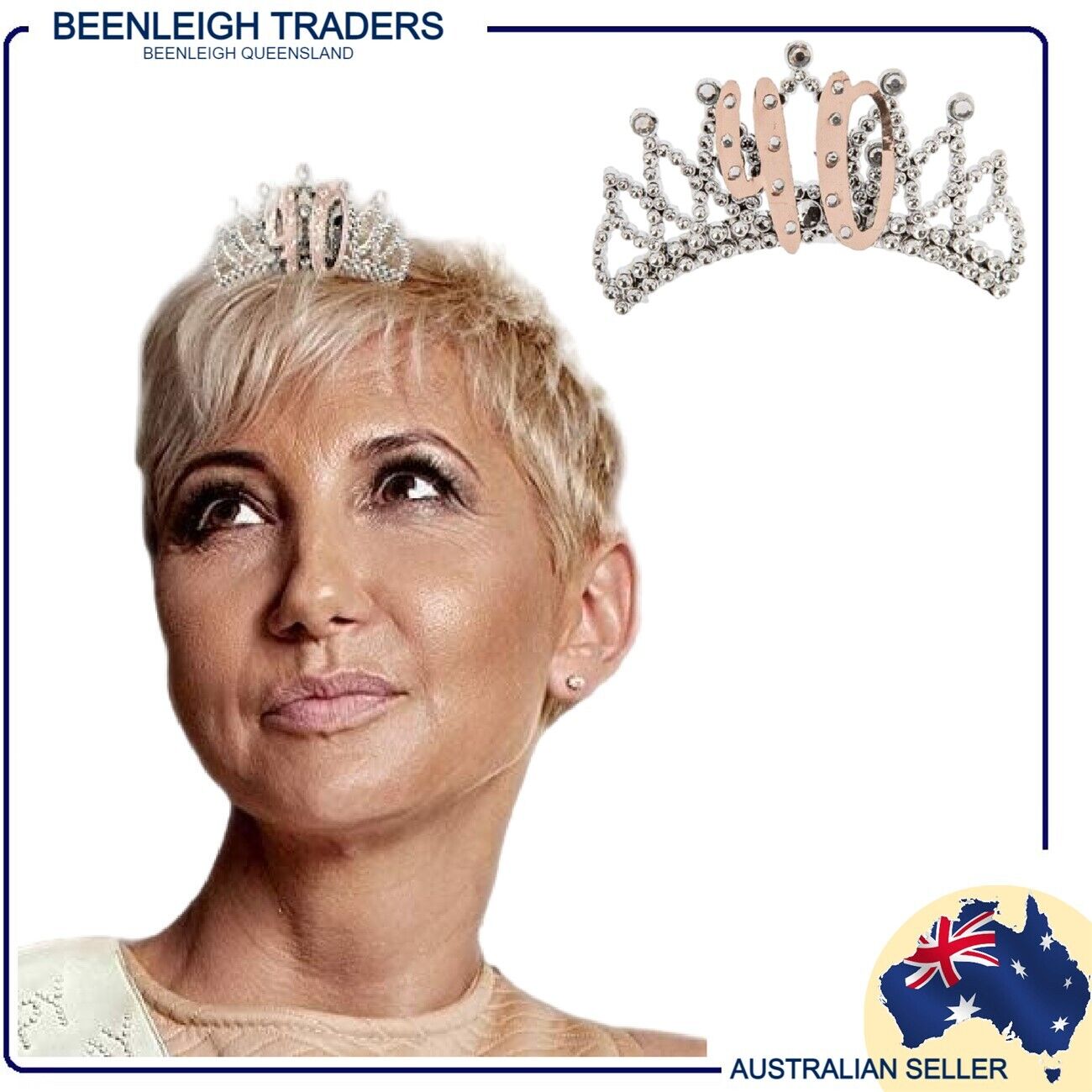Birthday DIAMANTE COMB TIARAS 18, 21, 30, 40, 50 Brand New - Picture 37 of 59