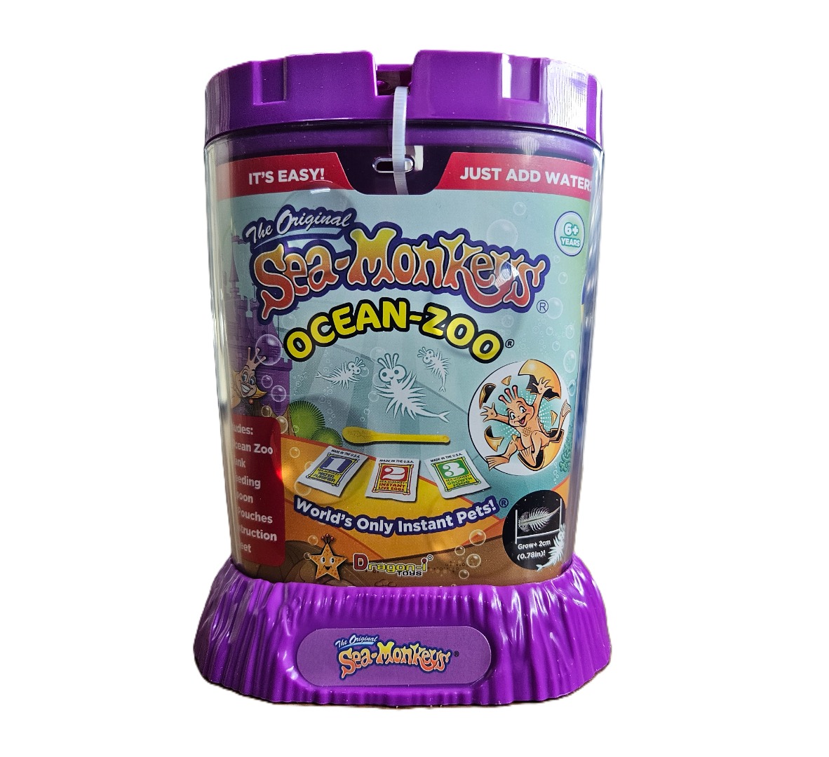 Sea Monkeys OCEAN ZOO Starter Kit - Instant Pets Brand New - Picture 11 of 12