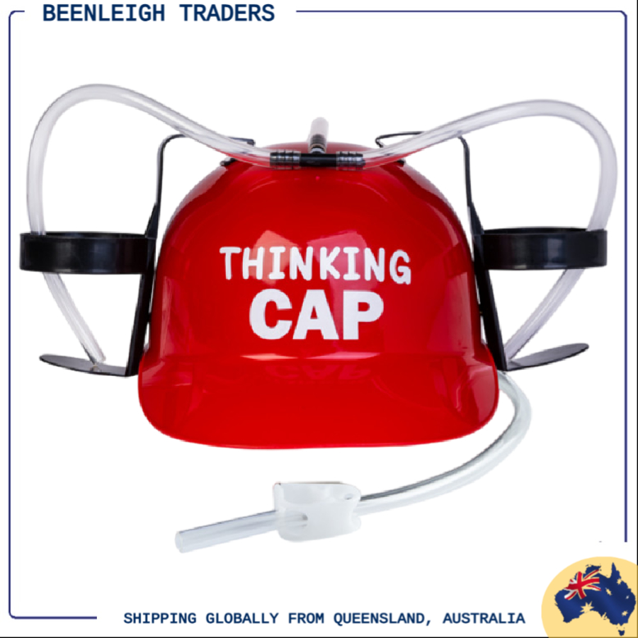 Drinking Hat Beer Helmet - Holds 2 Cans So You Can Hold 2 More! Brand New - Picture 13 of 97