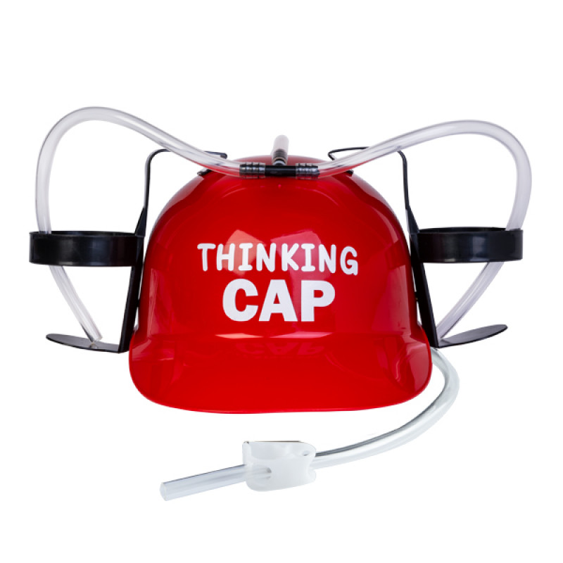 Drinking Hat Beer Helmet - Holds 2 Cans So You Can Hold 2 More! Brand New - Picture 17 of 97