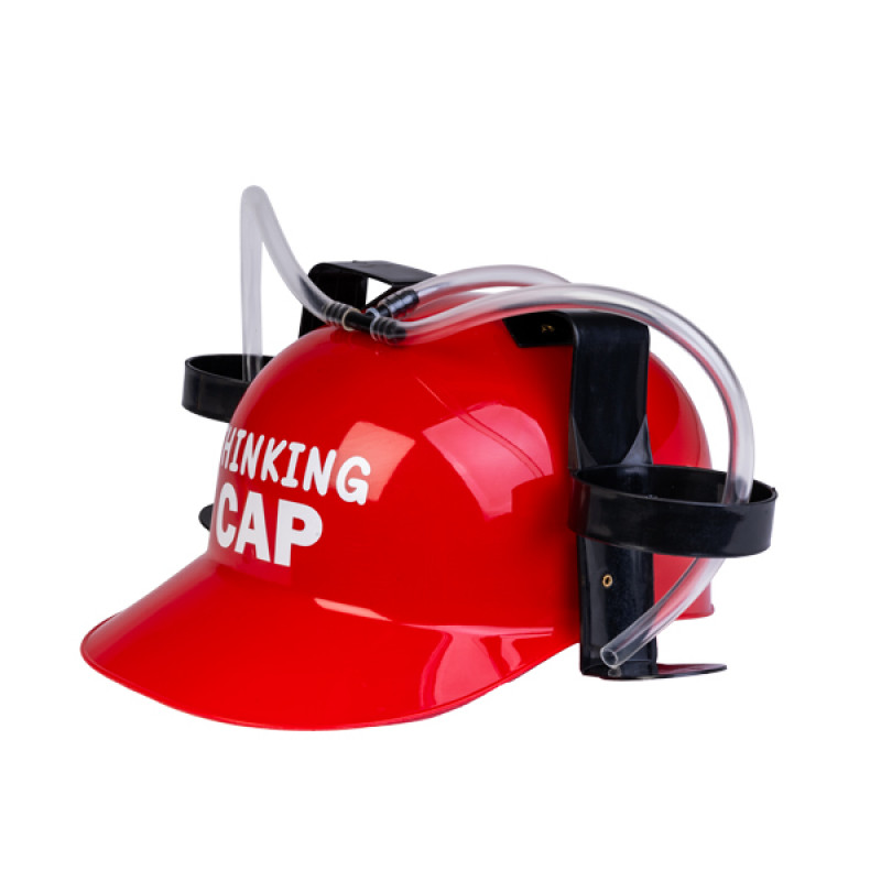 Drinking Hat Beer Helmet - Holds 2 Cans So You Can Hold 2 More! Brand New - Picture 15 of 97