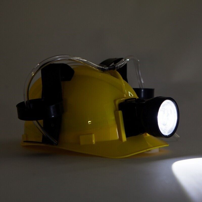 Drinking Hat Beer Helmet - Holds 2 Cans So You Can Hold 2 More! Brand New - Picture 21 of 97