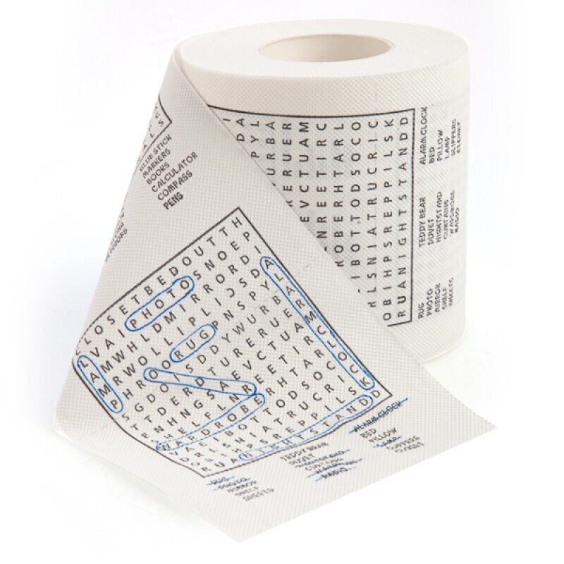 NOVELTY TOILET PAPER Jokes, Puzzles & More Brand New - Bild 25 von 60