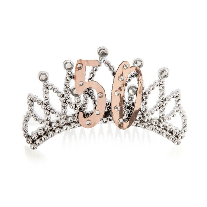 Birthday DIAMANTE COMB TIARAS 18, 21, 30, 40, 50 Brand New - Picture 46 of 59