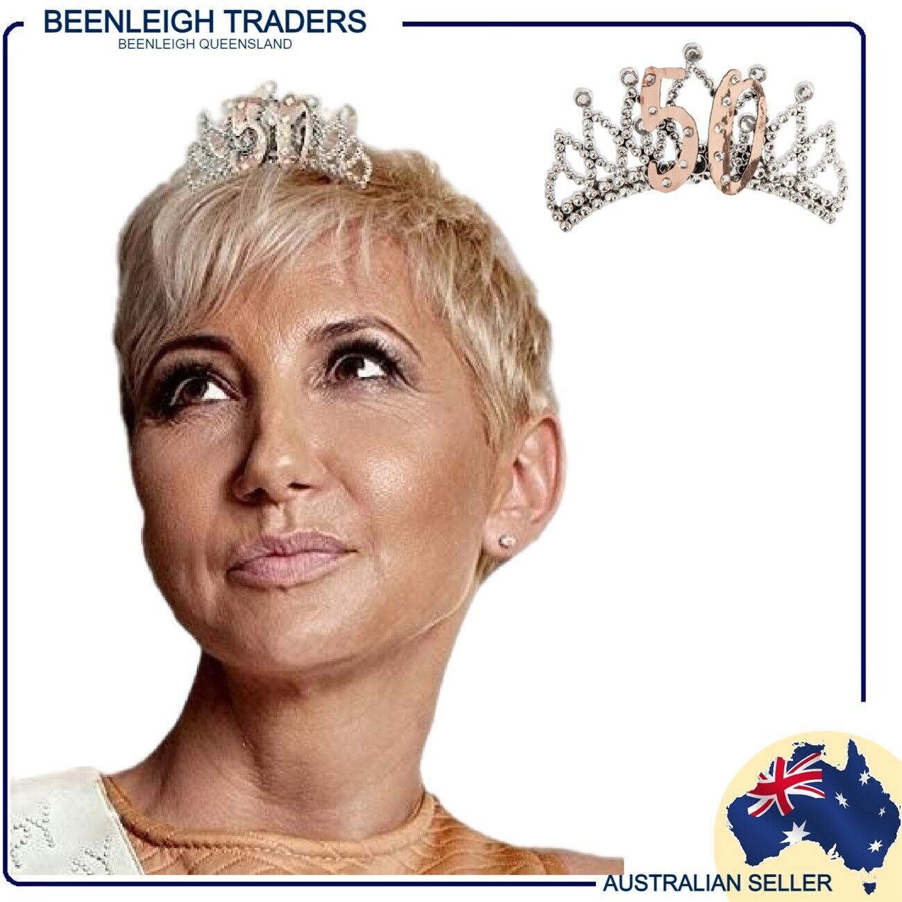 Birthday DIAMANTE COMB TIARAS 18, 21, 30, 40, 50 Brand New - Picture 45 of 59