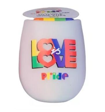 Glow In The Dark SILICONE WINE CUP Virtually Unbreakable - Foto 16 di 21