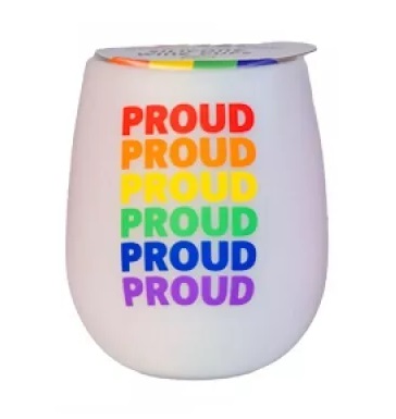 Glow In The Dark SILICONE WINE CUP Virtually Unbreakable - Foto 19 di 21