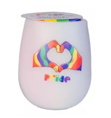 Glow In The Dark SILICONE WINE CUP Virtually Unbreakable - Foto 20 di 21