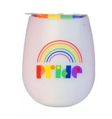 Glow In The Dark SILICONE WINE CUP Virtually Unbreakable - Foto 21 di 21