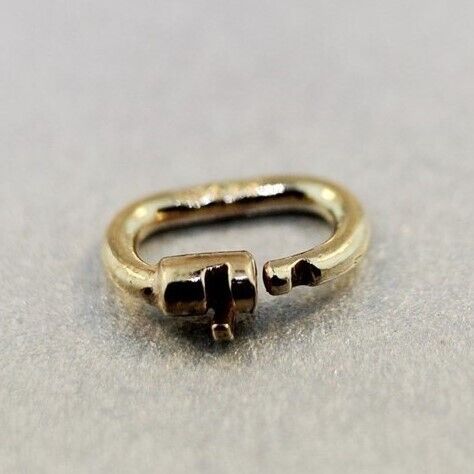 LINK LOCK JUMP RING Yellow Gold Gold or Sterling Silver - Easy Jewellery Repairs - Picture 25 of 26
