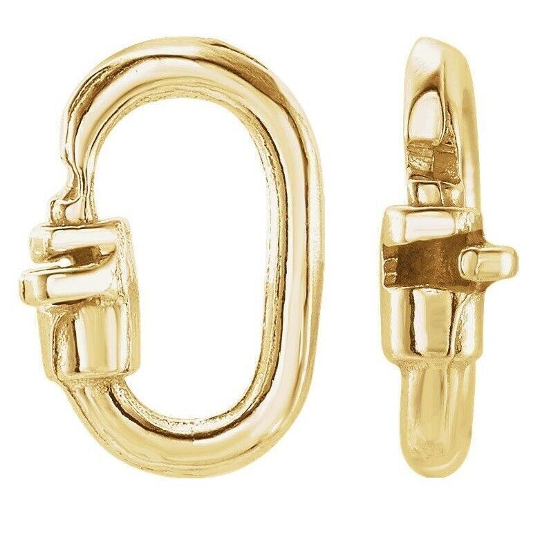 LINK LOCK JUMP RING Yellow Gold Gold or Sterling Silver - Easy Jewellery Repairs - Picture 18 of 26