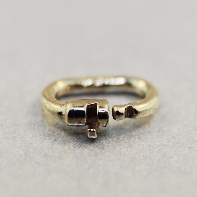LINK LOCK JUMP RING Yellow Gold Gold or Sterling Silver - Easy Jewellery Repairs - Picture 26 of 26