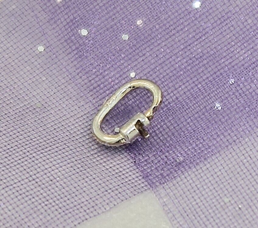 LINK LOCK JUMP RING Yellow Gold Gold or Sterling Silver - Easy Jewellery Repairs - Picture 14 of 26